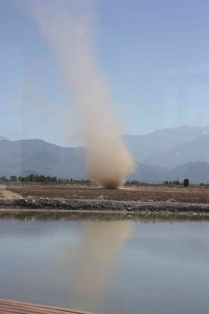 ein kleiner Tornado